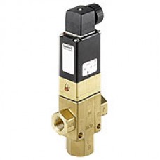 Burkert valve Neutral gaseous media Type 0344 - Solenoid valve for low pressures and vacuum 